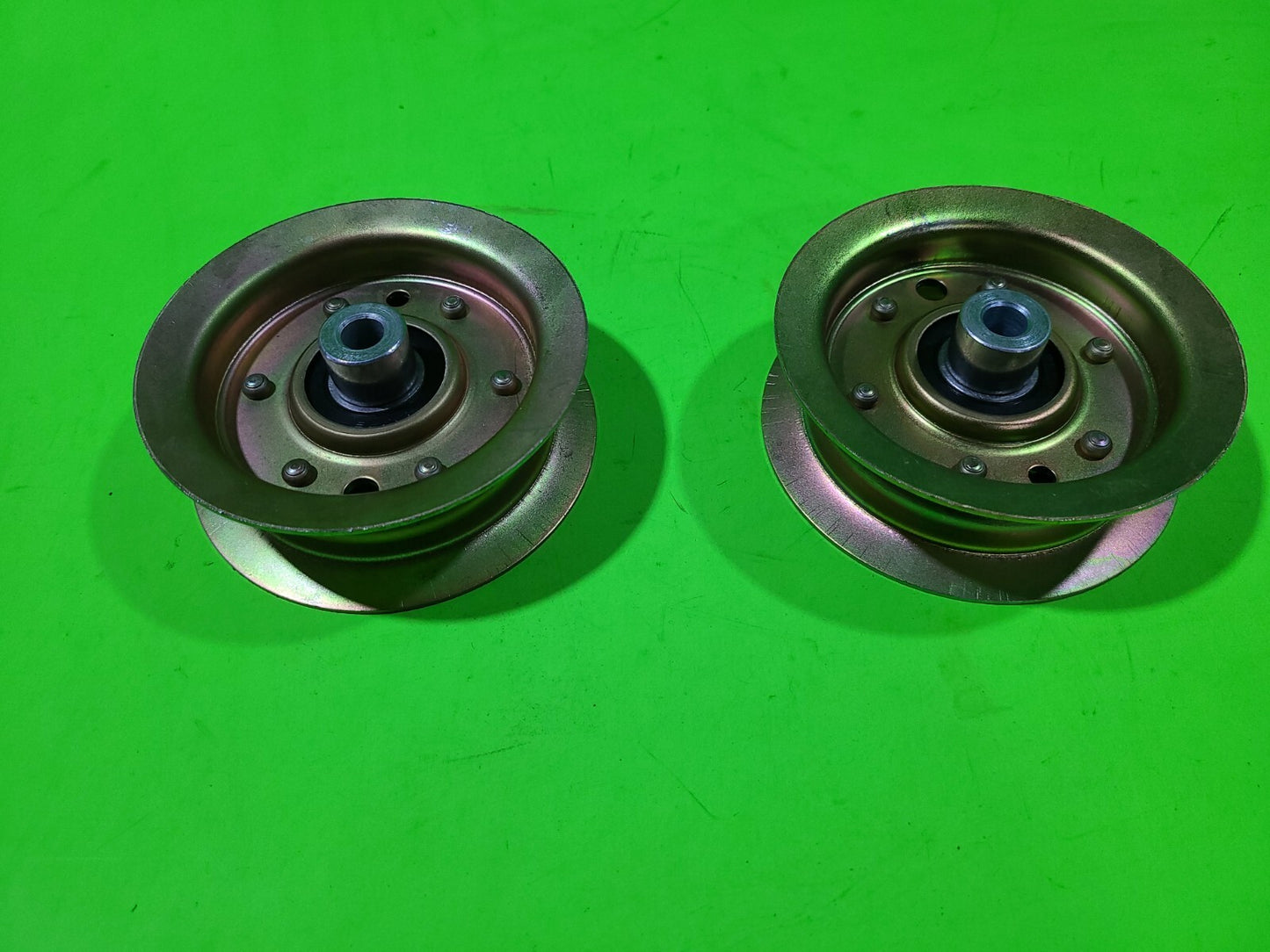 (Pack of 2) Flat Idler Pulley for Exmark 106-2175, 1062175, 132-9420, 13294200