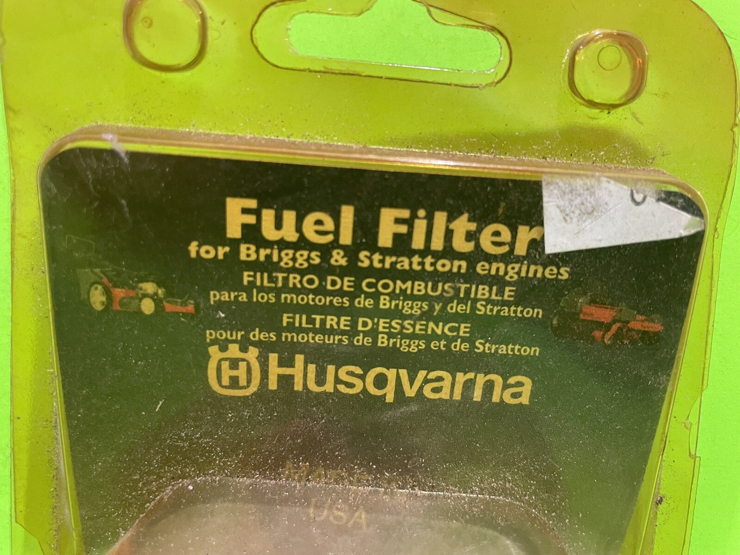 3 Pack of Genuine Husqvarna 531308142, 298090S Fuel Filters4