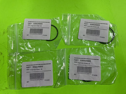 4Pk Genuine OEM Husqvarna 530029805 Piston Rings 136 137 Poulan 1950 1975 21502