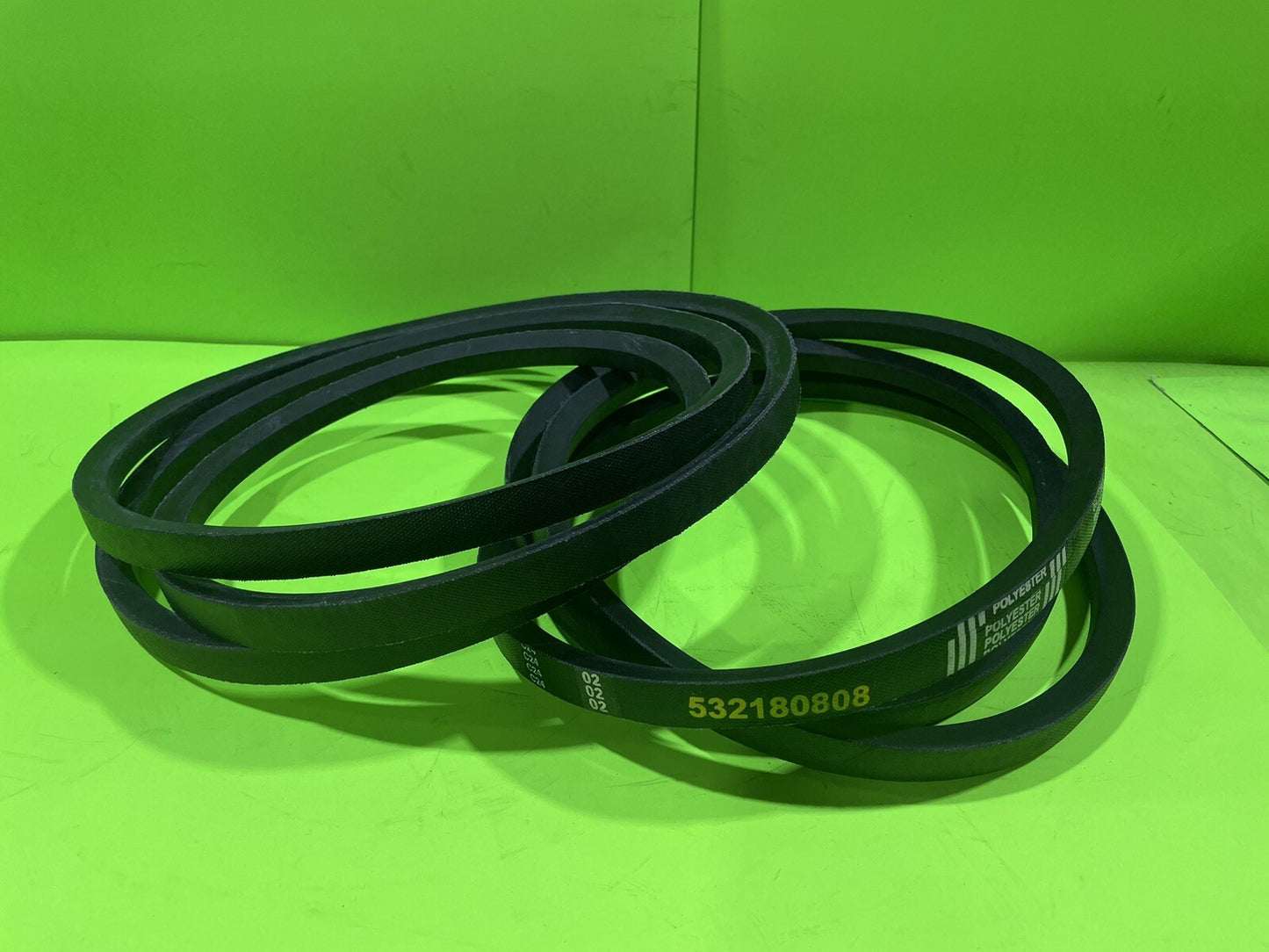 48" Primary and Secondary Deck Belt Combo 532174368 532180808 Replaces Craftsman8