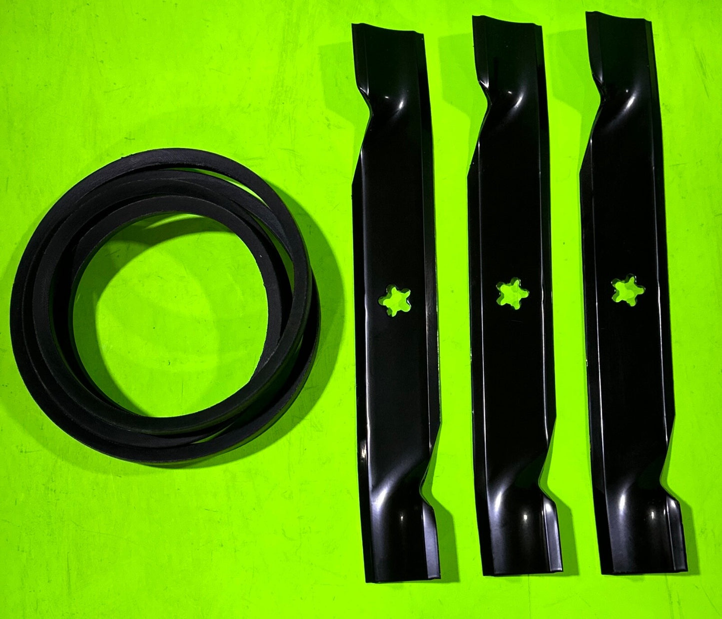 Deck Blade Belt Kit Combo for Husqvarna 2348LS 2748GLS GTH2448T GTH264T Mowers0