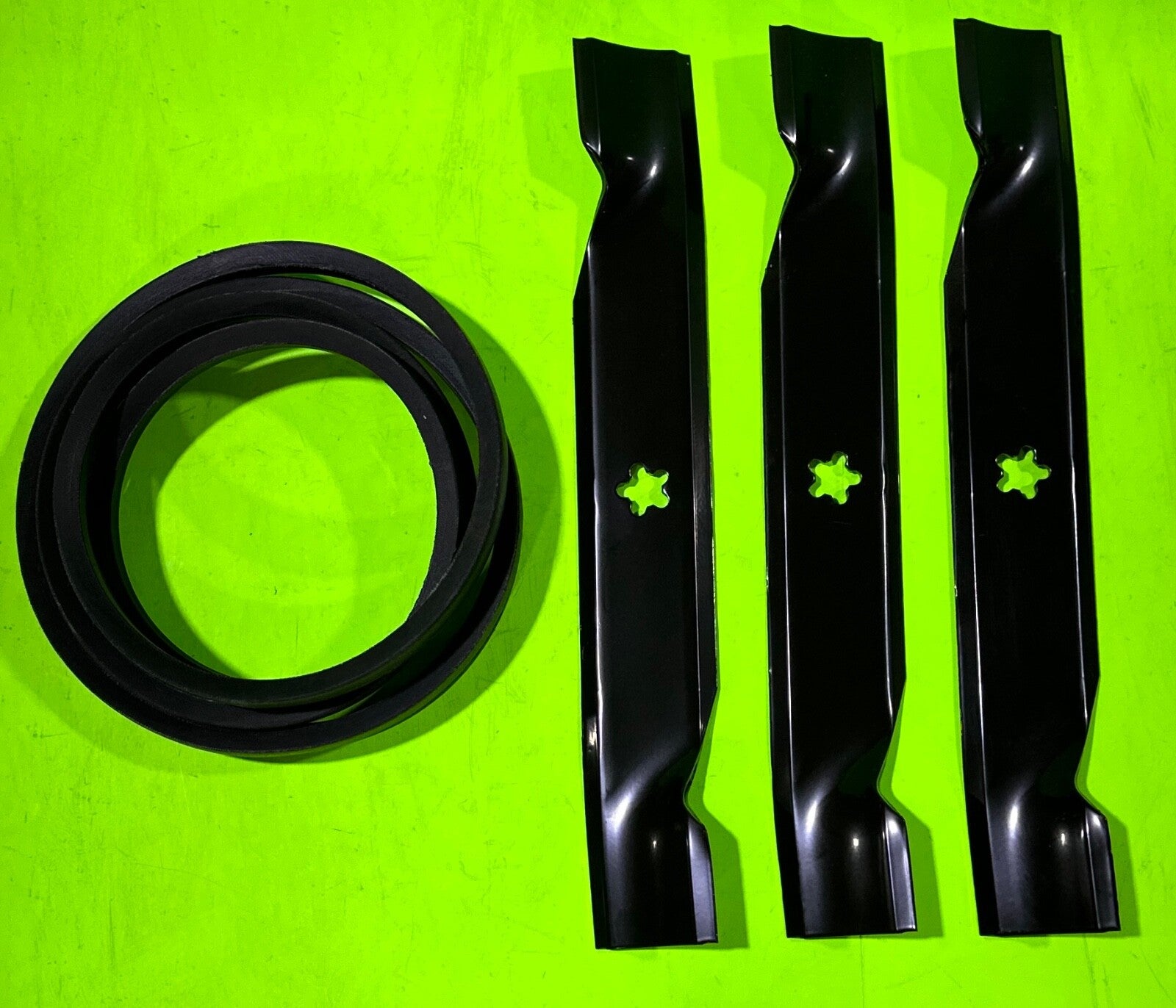 Deck Blade Belt Kit Combo for Husqvarna 2348LS 2748GLS GTH2448T GTH264T Mowers0