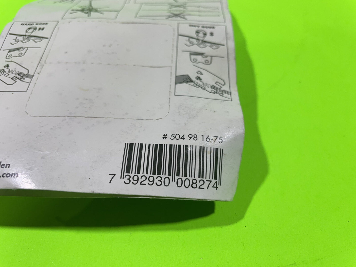 GENUINE Jonsered 504981675 Combination Gauge .325" H22 H254