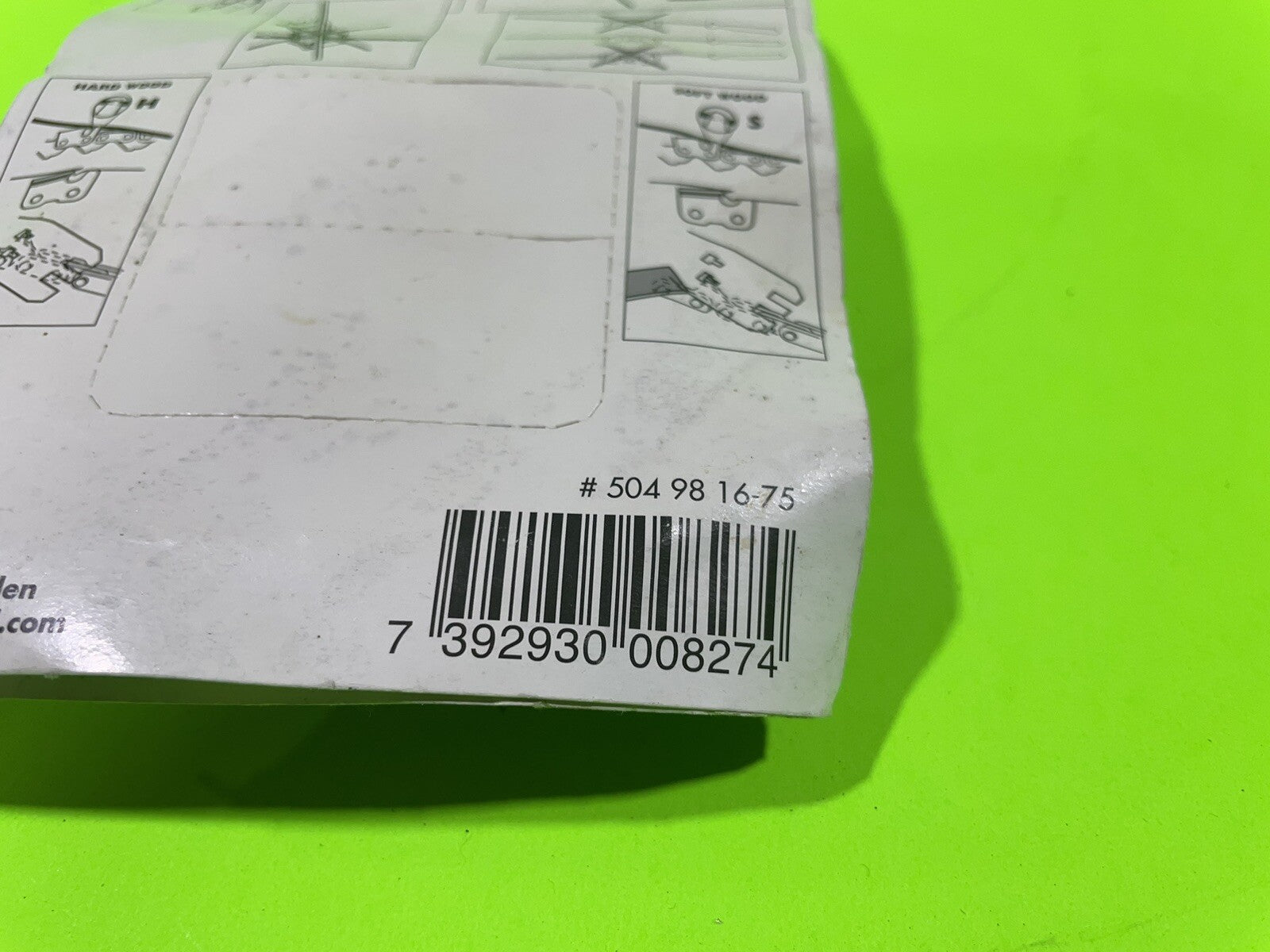 GENUINE Jonsered 504981675 Combination Gauge .325" H22 H254