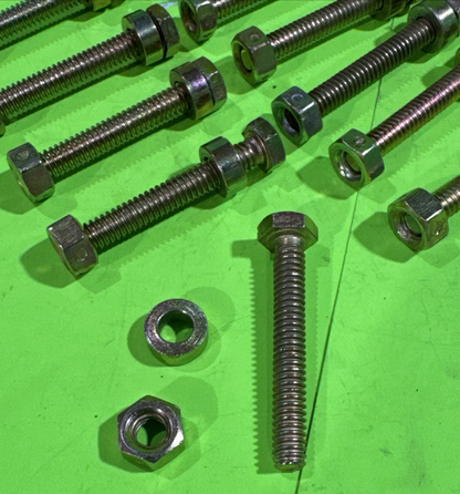 10 Pack Shear Pins & Nuts for AYP Sears Craftsman 1501216MA 301172 Snow Blower2