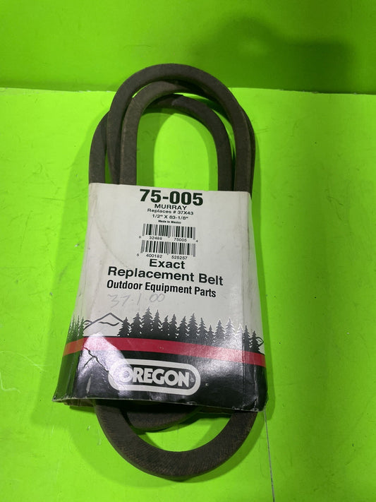 Oregon 75-005 Replacement Belt For Murray 37X43 037X43MA 1/2" x 83-1/8"0