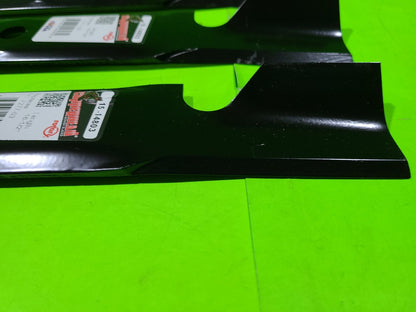3pk Blades fit Toro 117-7277-03 Titan Z Master ZTR ZX4800 Z2000 Zero Turn 48" D1