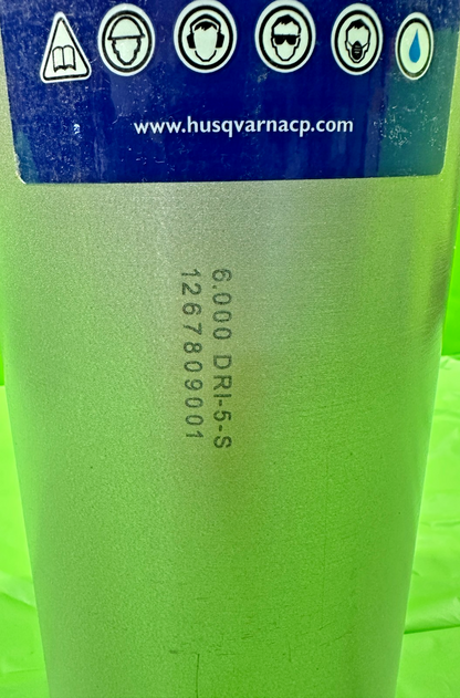 NEW OEM Husqvarna DRI-5 Vacuum Drill Bit 6.000 10CT S 5427882713