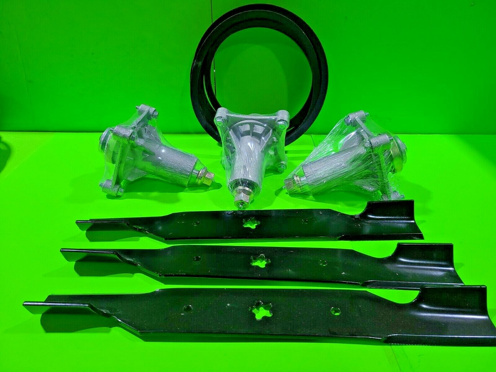 RZ5424 RZ5426 RZ5422 RZ54I Z254 DECK BLADE SPINDLE BELT KIT SET FITS HUSQVARNA0
