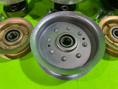 John Deere L120 L130 48" Mower Deck Spindles and Idler Pulleys4