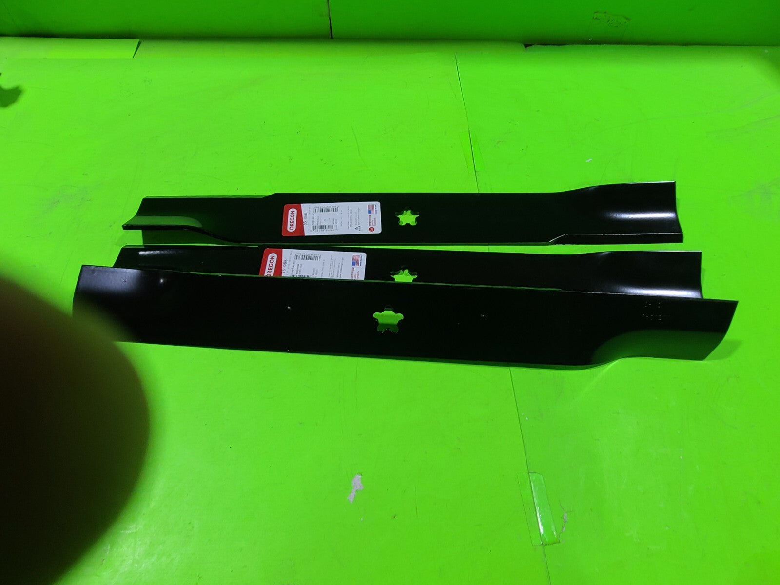 3 Pack Oregon 95-086 Mower Blade Fits Kees 5391133126