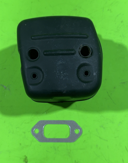 New OEM Husqvarna Chainsaw 585448201 Muffler & Gasket Assembly  385/390XP CS21863