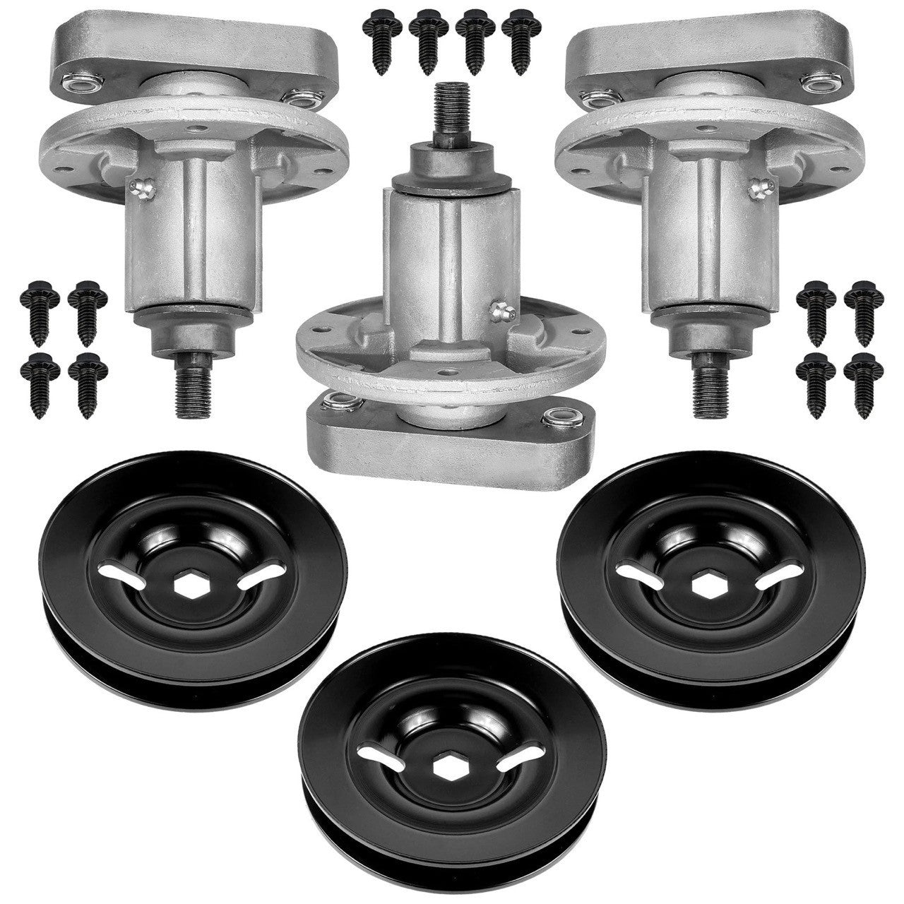 NEW John Deere 2148HV 48" Deck Spindle Assembly with Pulley Kit GY20050 GX203357