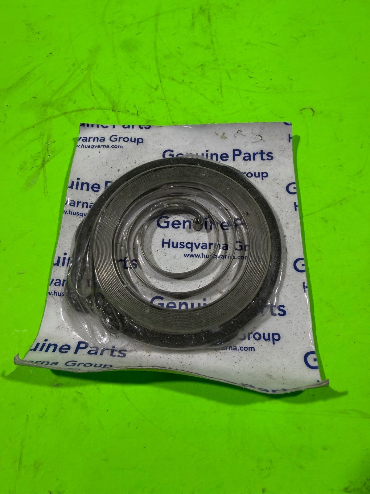 Genuine OEM Husqvarna 503135001 Recoil Spring 3120 394 395 K1260 K1270 etc0