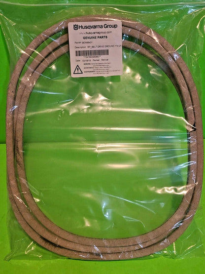 NEW OEM Husqvarna  Jonsered Transmission Drive Belt 532442781 583566401 4L1140