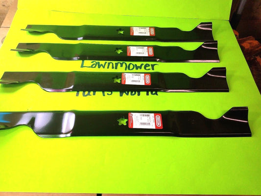 (4)- Lawn Mower Blades for 46" Deck AYP Sears Roper Craftsman Husqvarna 4053800