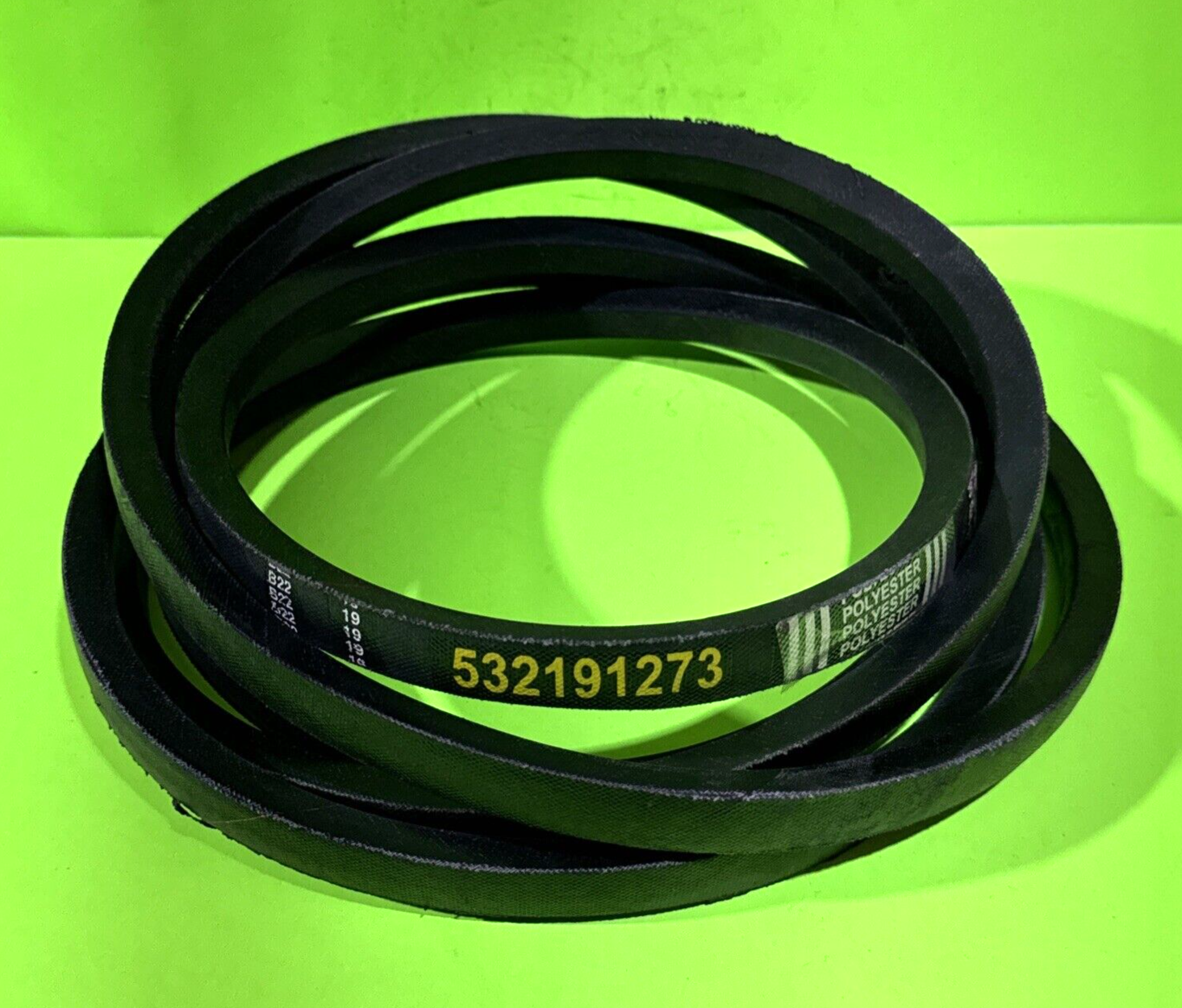 54" Deck Belt 191273 Craftsman Poulan Husqvarna 532191273 Mower (5/8" x 142.57")0