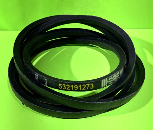 54" Deck Belt 191273 Craftsman Poulan Husqvarna 532191273 Mower (5/8" x 142.57")0