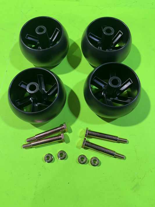 New 4 Deck Wheels & Bolts Fits Craftsman Riding Mower 174873 133957 5321339570