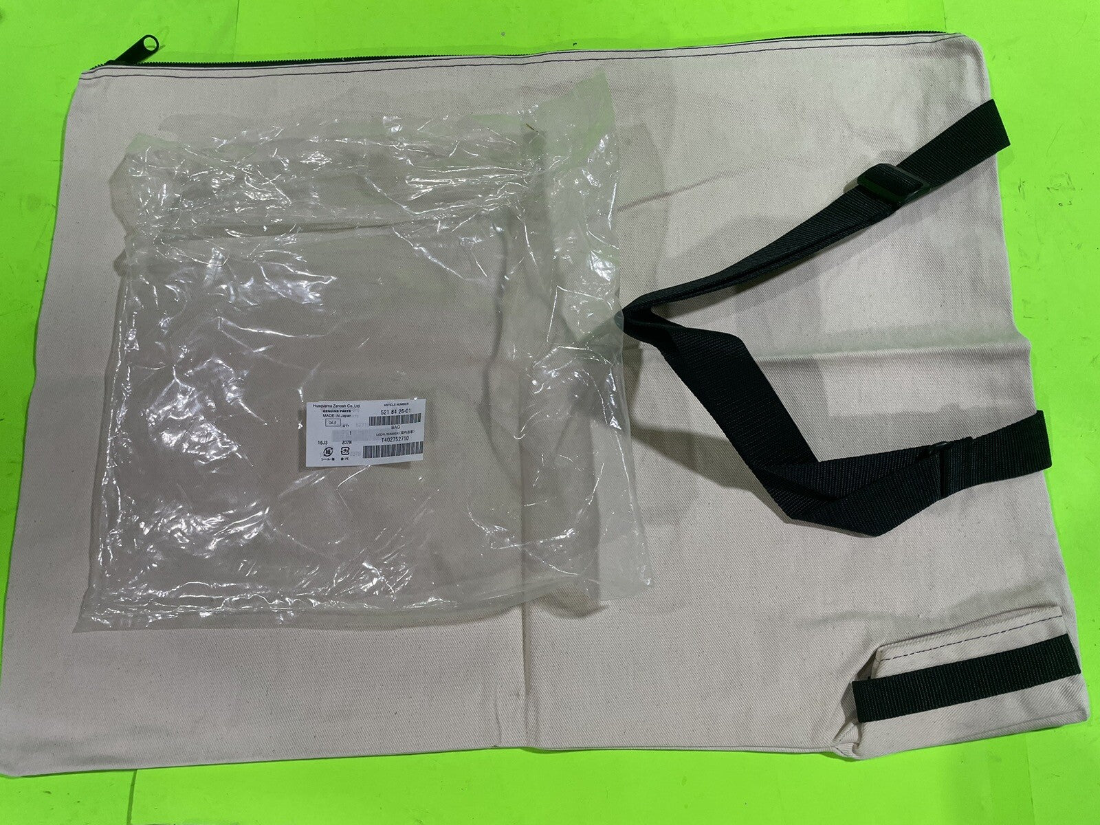 Genuine Husqvarna 521842601 Dust Bag 425BVS HBZ26016