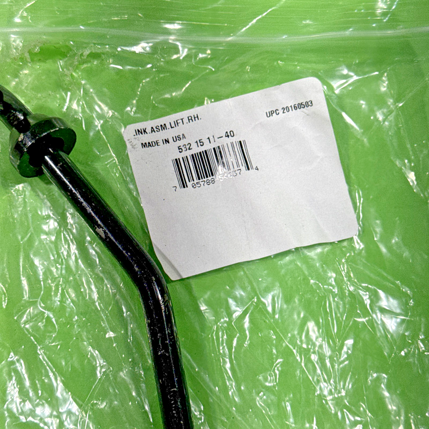 New OEM Husqvarna Right Lift Link Craftsman Poulan 151140 139866 53211511401