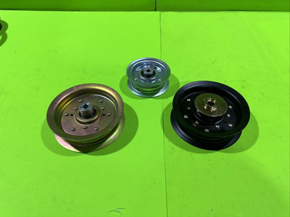3 Idler Pulley Deck 48" Kit For Husqvarna YTH23V48 YTH24V48 YTH24K48 YTH2348 48"0