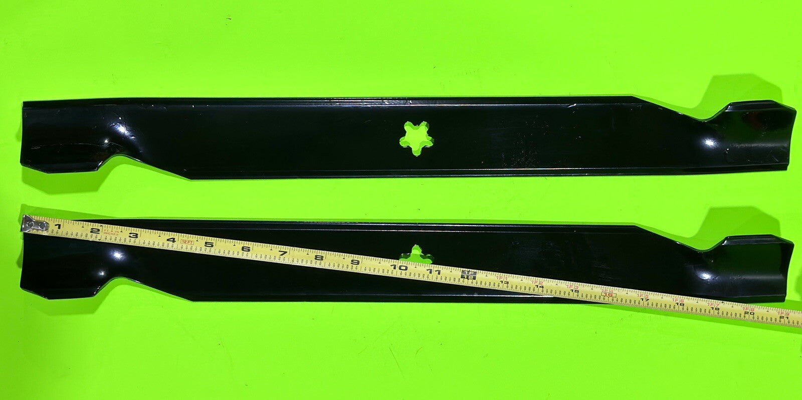 2 Lawn Mower Hi-Lift Blades Craftsman 42" Riding Mowers 127843 138498 5321389716