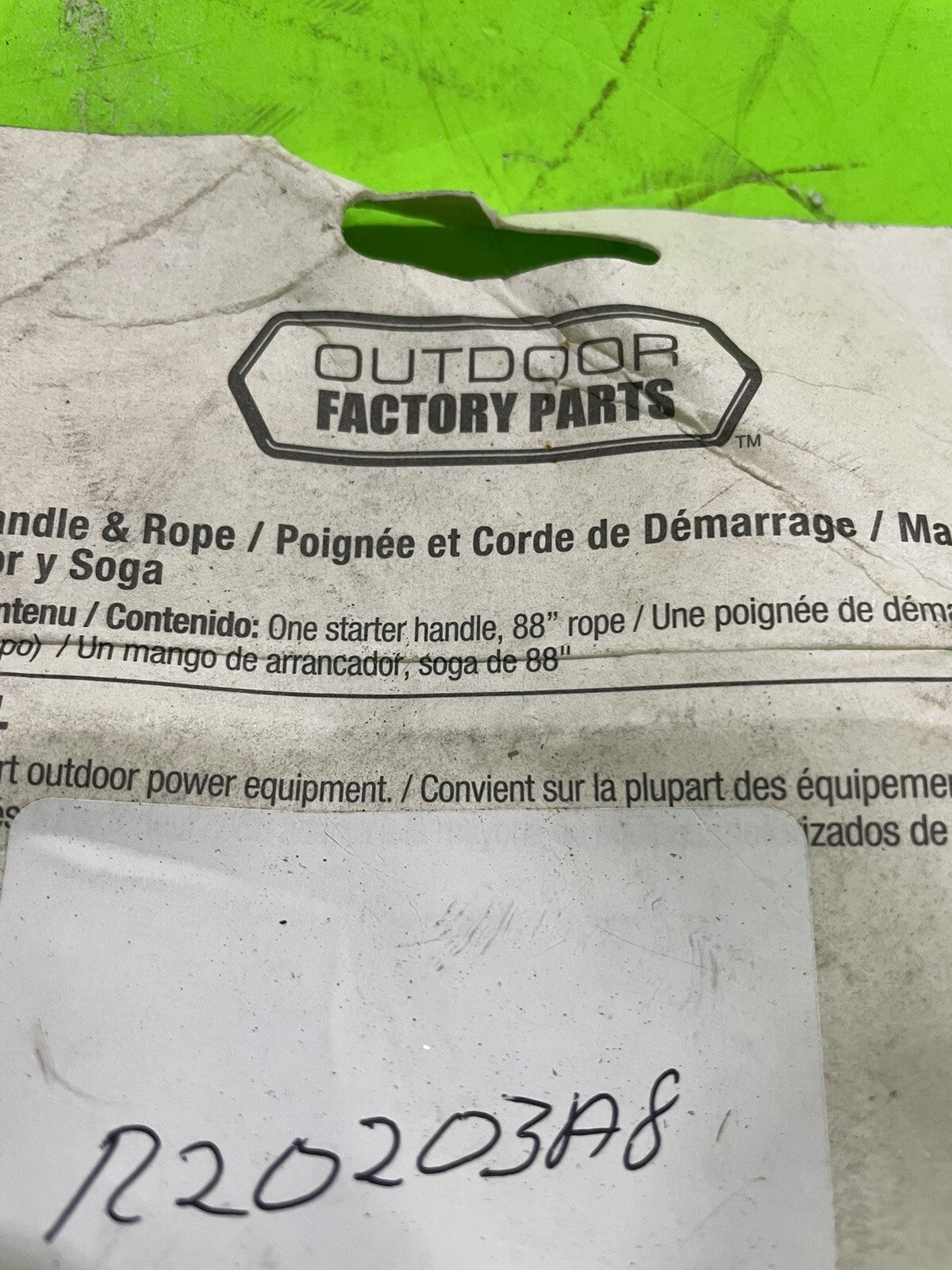 NEW Starter Handle & Rope fits Husqvarna 578415901 Universal Outdoor Equipment2