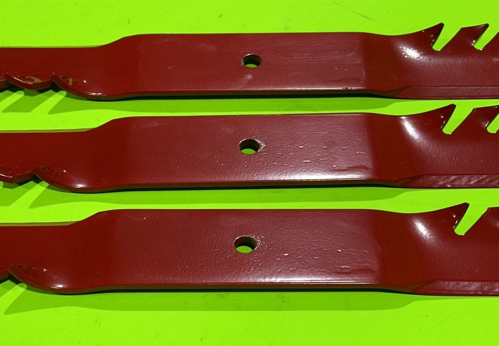 3 Pack Oregon 99-917 Red Gator Mulching Lawn Mower Blades3