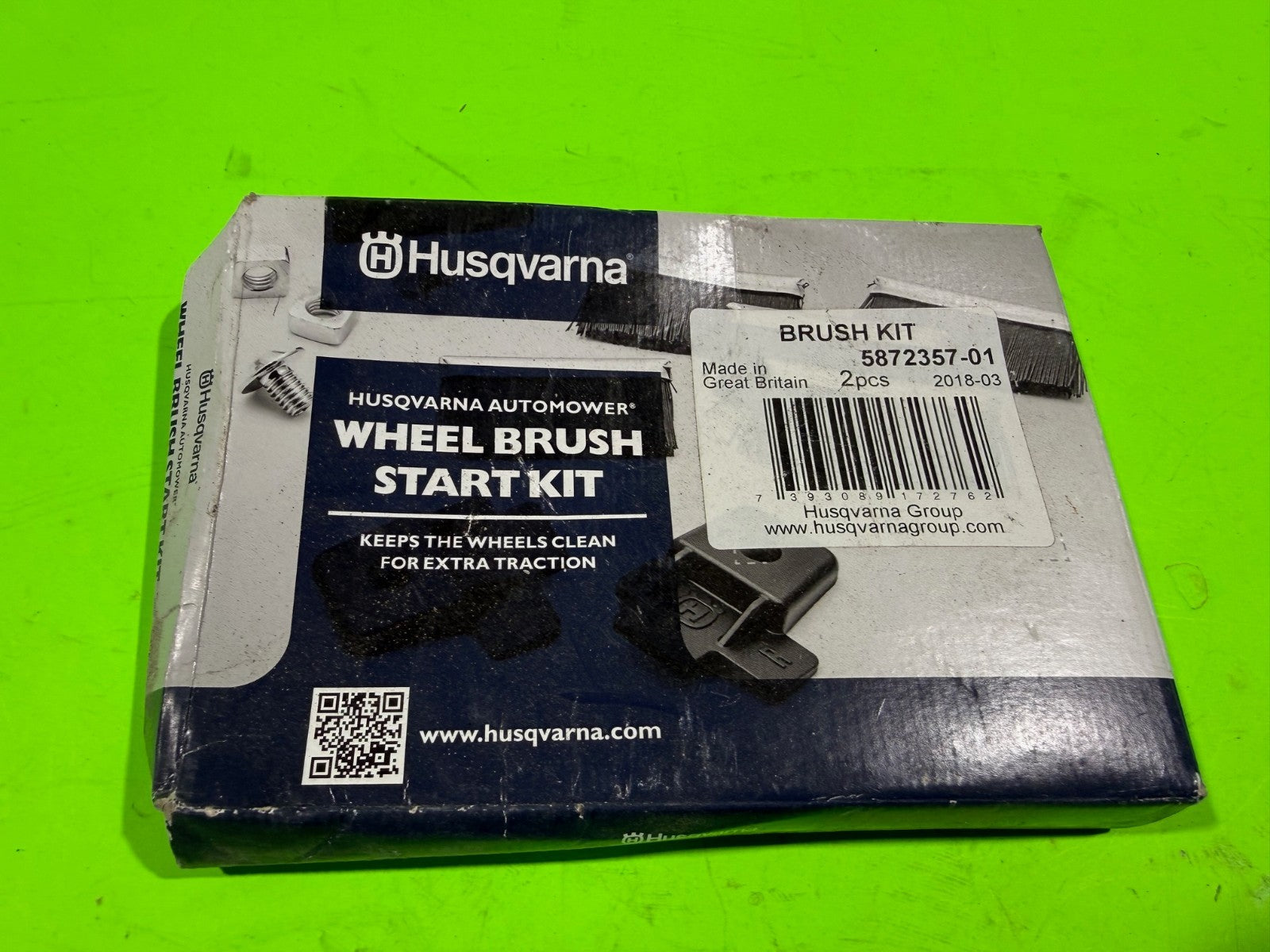 Genuine OEM Husqvarna 587235701 Automower Wheel Brush Kit0