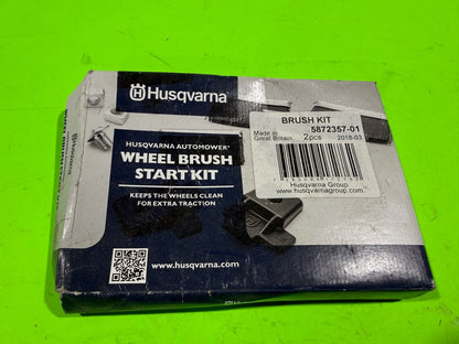 Genuine OEM Husqvarna 587235701 Automower Wheel Brush Kit0