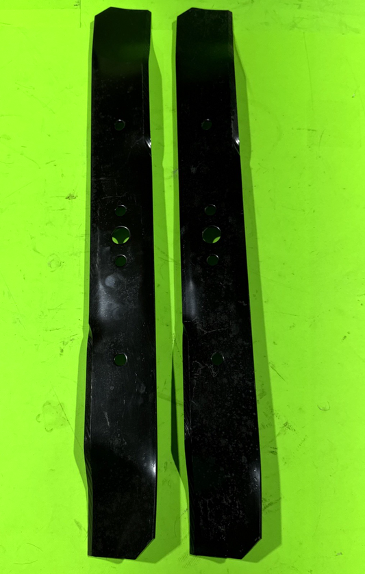 New 2 HUSQVARNA CRAFTSMAN POULAN AYP  20 PUSH MOWER BLADES 146749 PACK OF TWO0