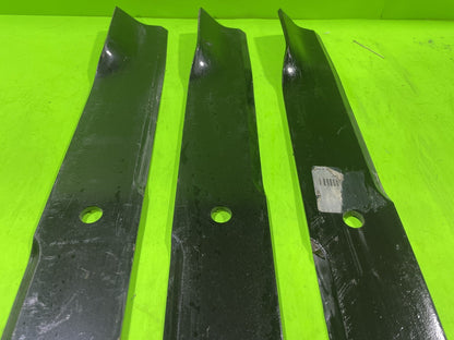 Genuine OEM Husqvarna Dixon 525341101 3 Pk Mower Blades 72 In Cut2
