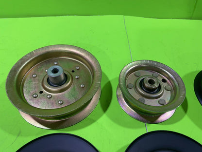 48" Deck Spindle Pulleys Idler Pulleys For Husqvarna YTH23V48 YTH24V48 YTH24K481