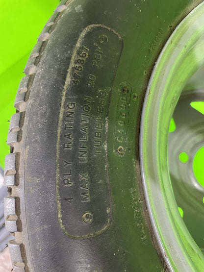 Genuine OEM Husqvarna 539104582 Wheel Assy Titan Turf Trace 23x10.50-12NHS5