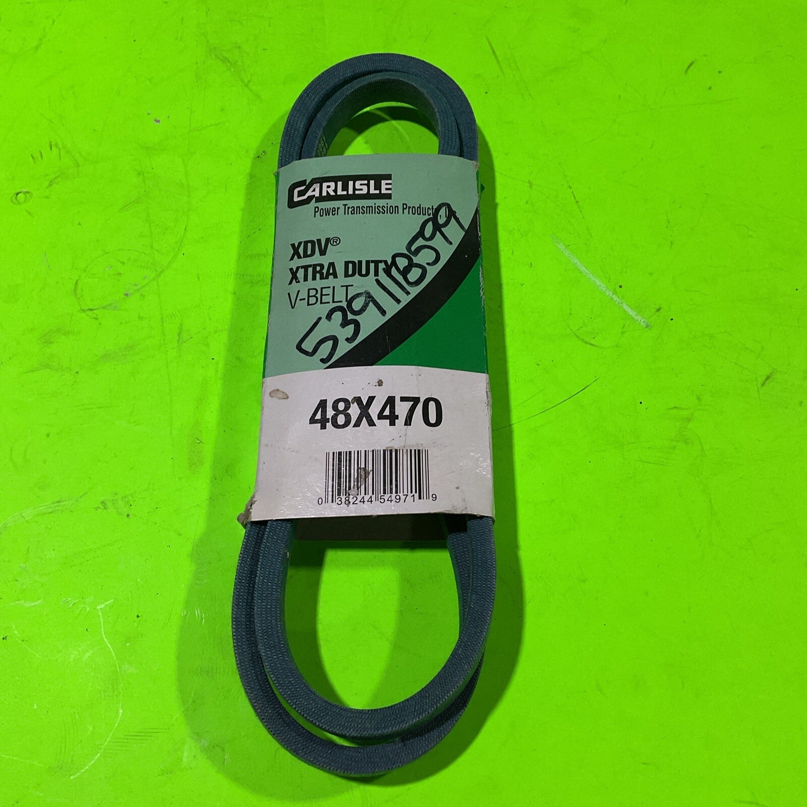 OEM Carlisle XVD Xtra Duty V-Belt, Husqvarna Part # 5391185990