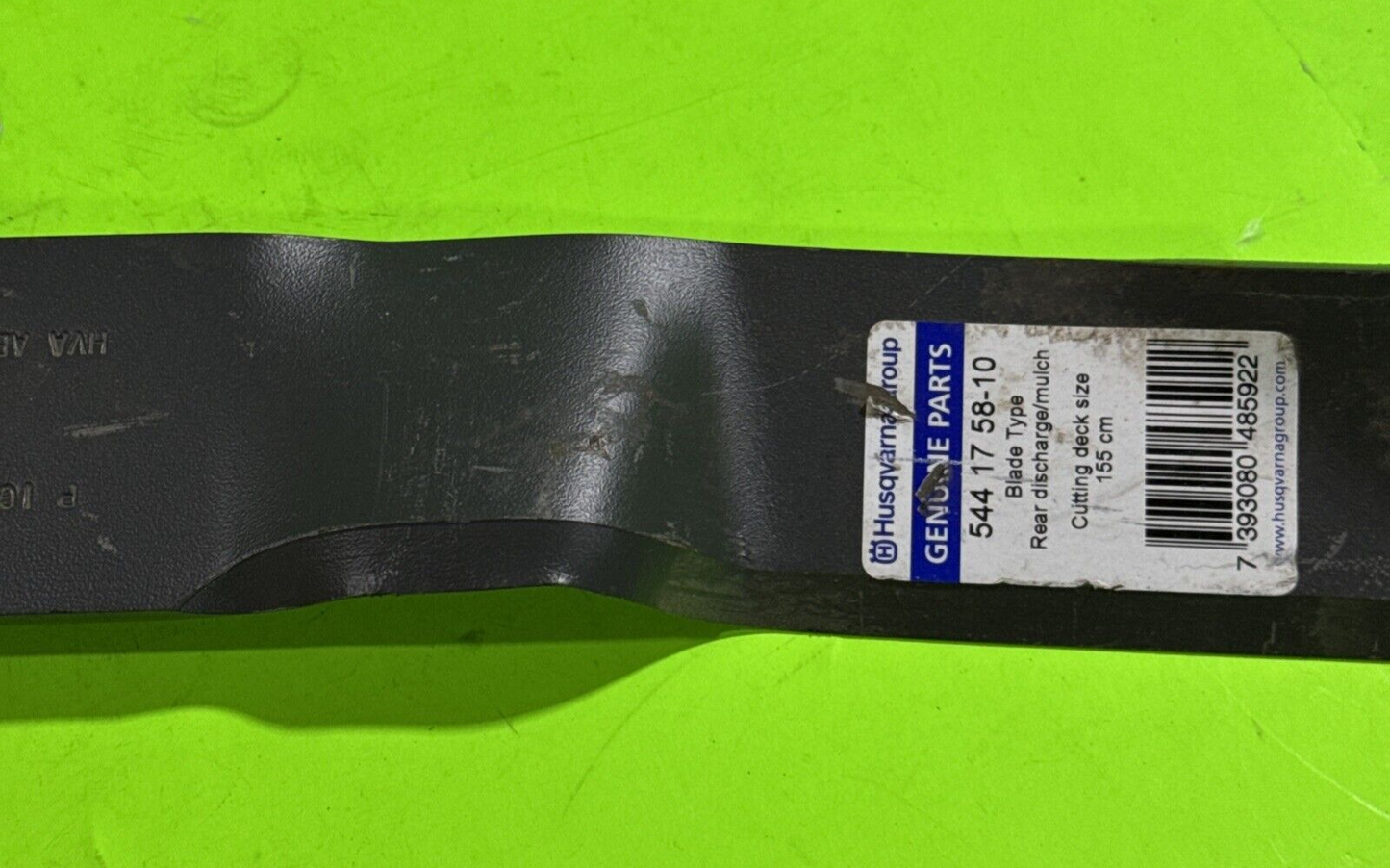 Genuine Husqvarna Mower Rear Discharge Blade 544175810 Rider C1553