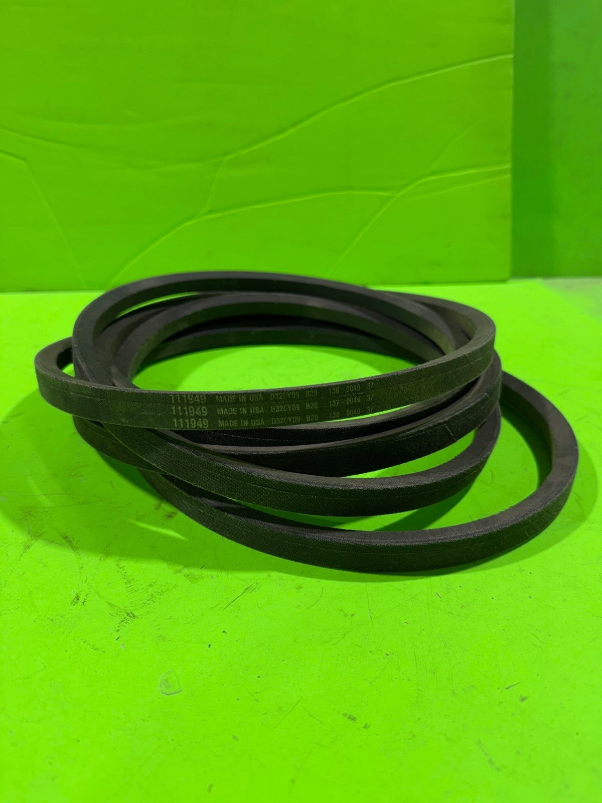 Genuine OEM Husqvarna 539111949 539103687 48" Deck Belt Zero-Turn 5/8" x 152"0