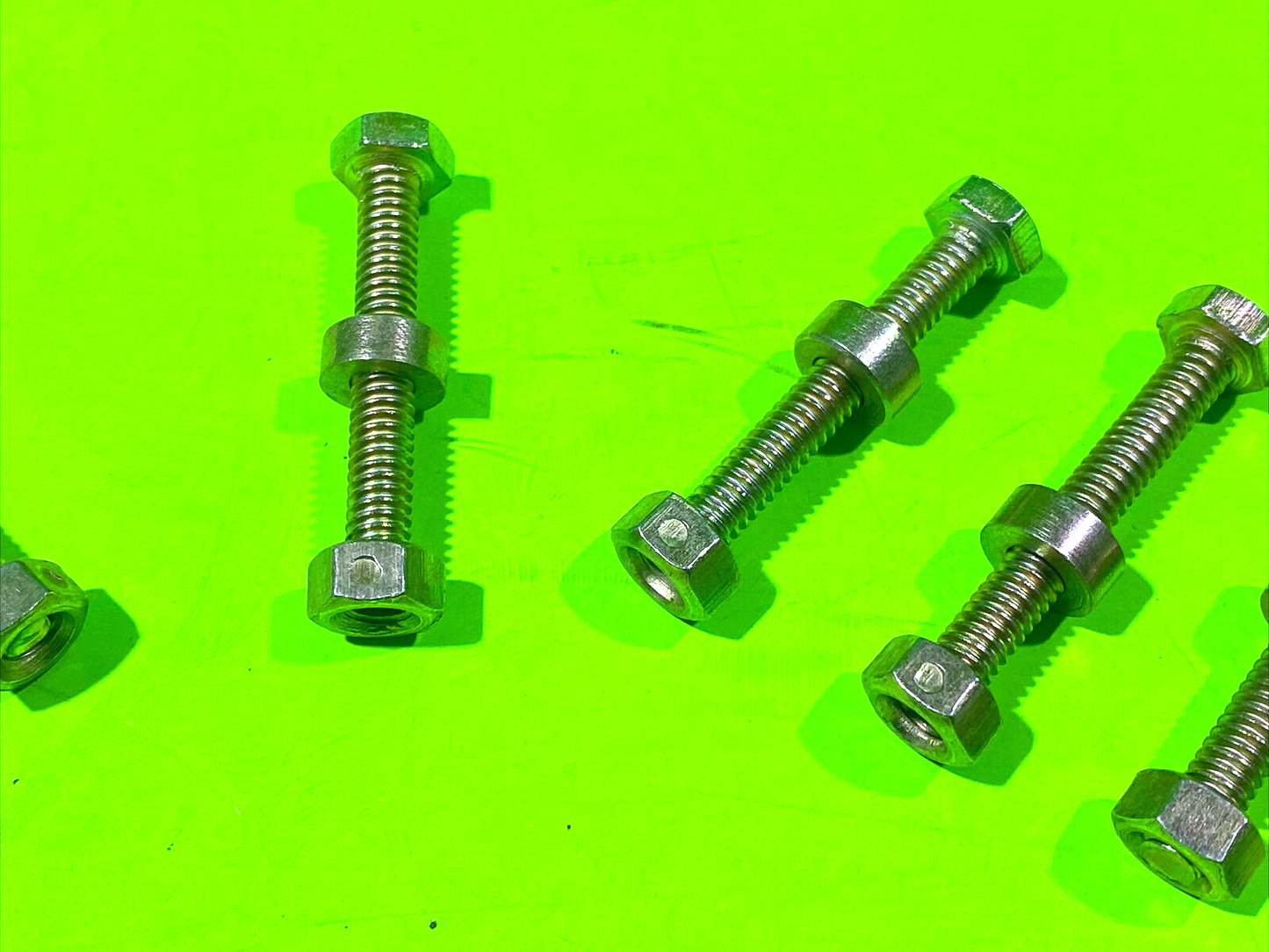 6 Pack of Shear Pins Spacers & Nuts 500026MA 88951MA Fits Allis Chalmers 7030572