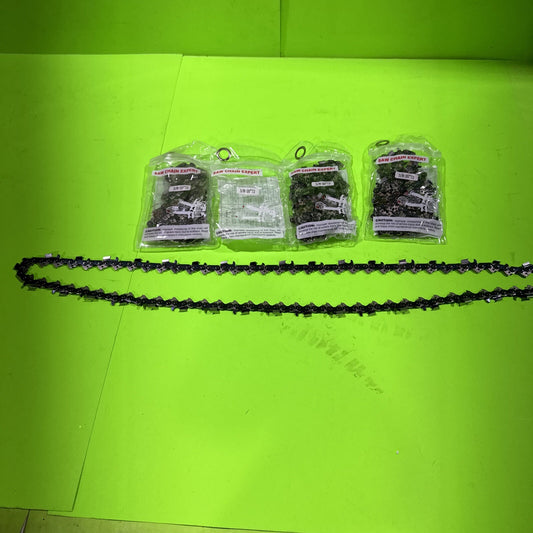 Chainsaw Chain for 20 Inch Bar .050 Gauge 3/8 Pitch 72DL Stihl Husqvarna 4 Pack0