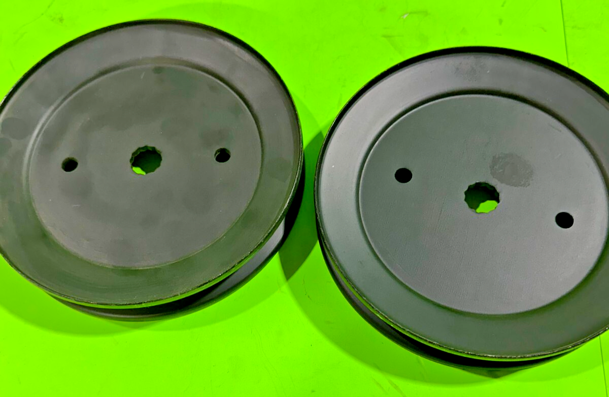 NEW 2PK Spindle Pulleys fits Husqvarna RZ4216 Replaces 195945 197473 5321959450