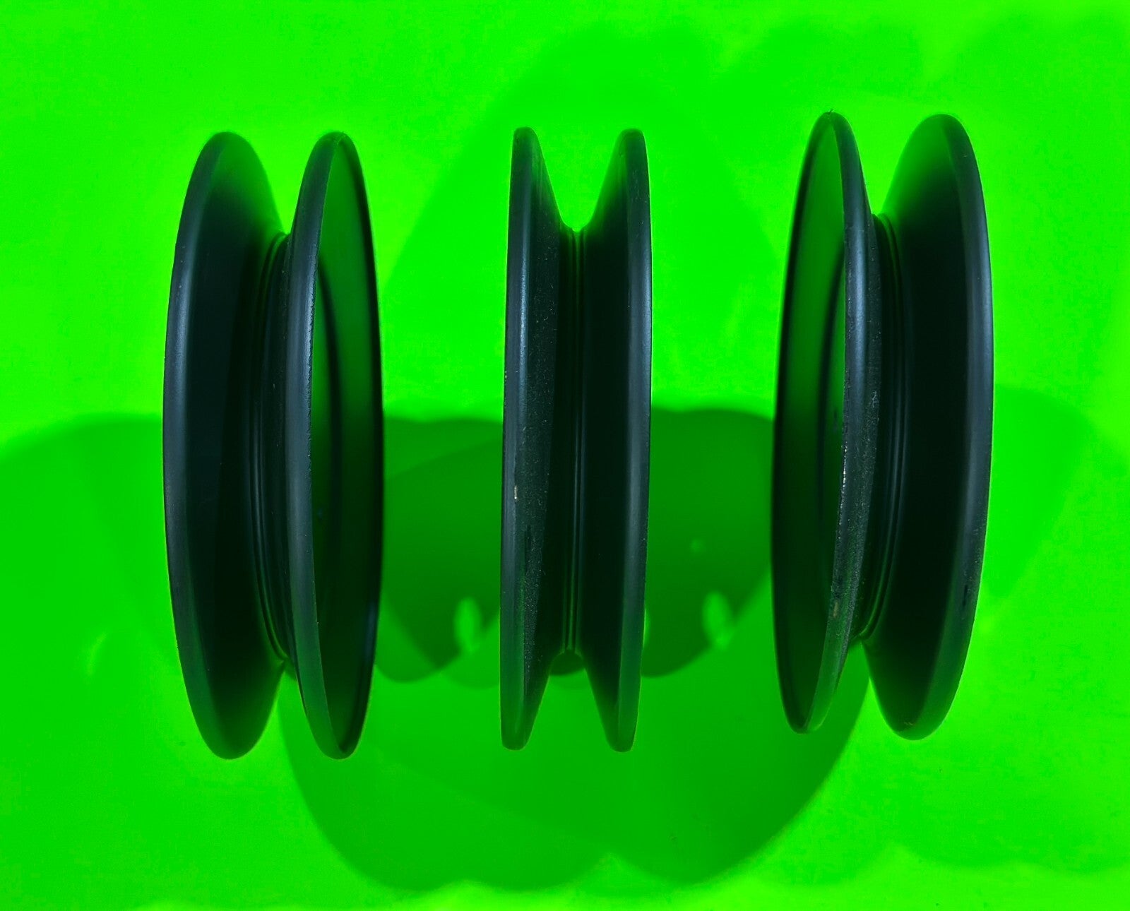OEM 3 Pack Husqvarna 532153532 153532 Spindle Pulleys 38" 48" Craftsman Poulan3