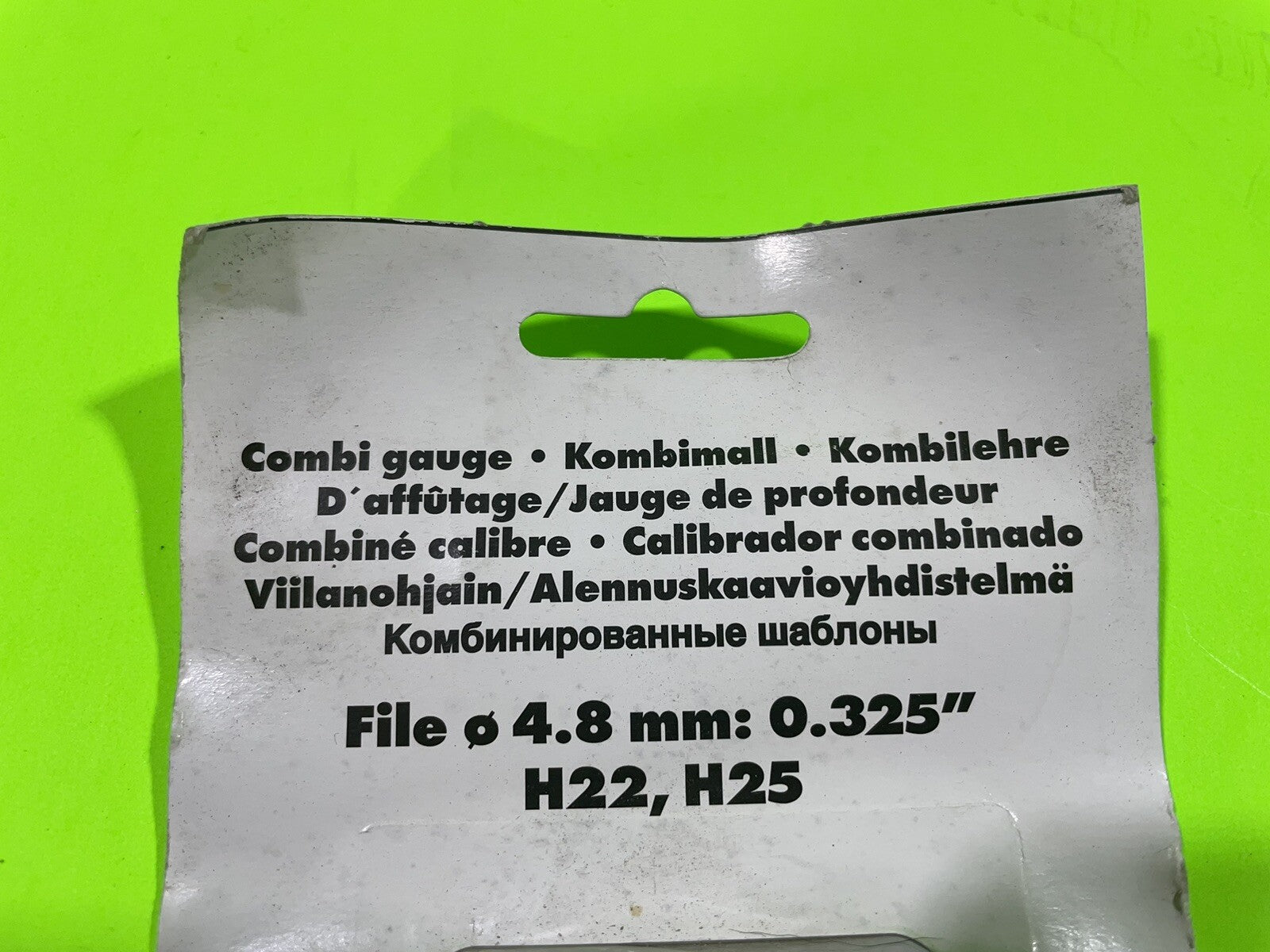 GENUINE Jonsered 504981675 Combination Gauge .325" H22 H251