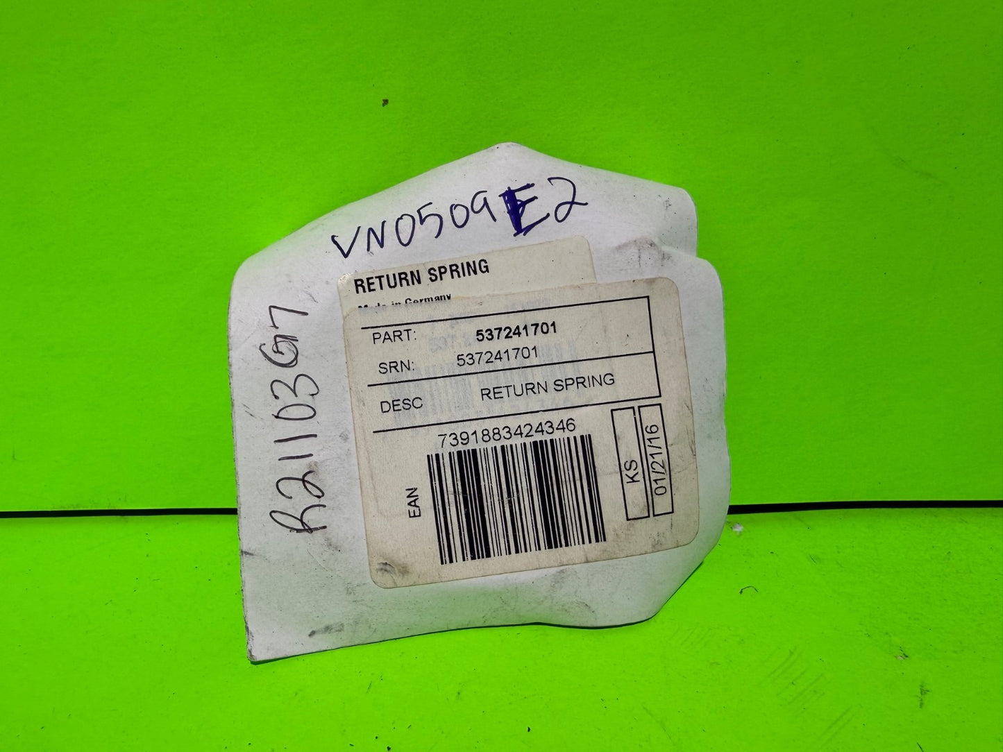 New Genuine OEM Husqvarna 537241701 Return Spring Chainsaws Jonsered2