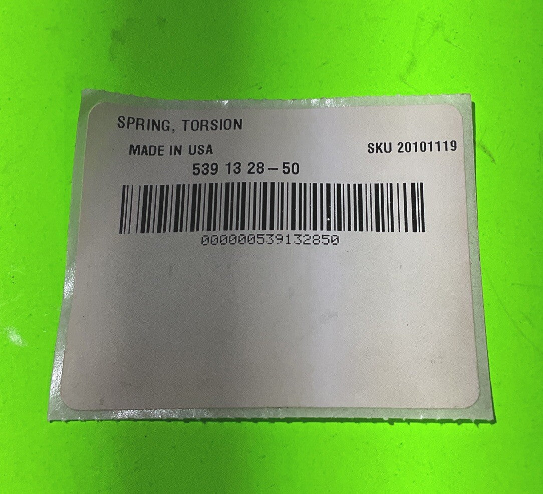 Genuine OEM Husqvarna 539132850 Torsion Spring For Zero Turn Mower1