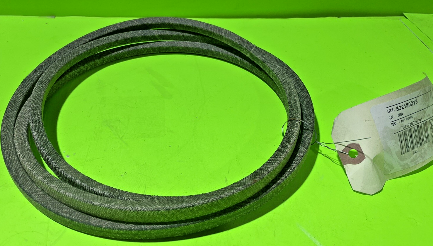 NEW Genuine Husqvarna 532180213 V-Belt fits R322T R220T LT151 Jonsered Riders0