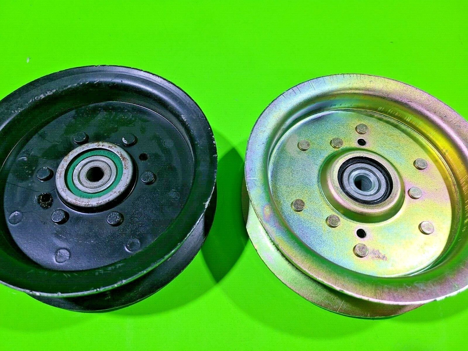 2 Idler Pulleys 196106 197379 532196106 532197379 fits Craftsman for Husqvarna2