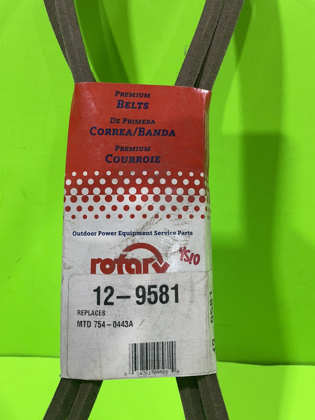 Rotary Premium Replacement Belt for 754-0443A 954-0443A MTD Rear Discharge Model1