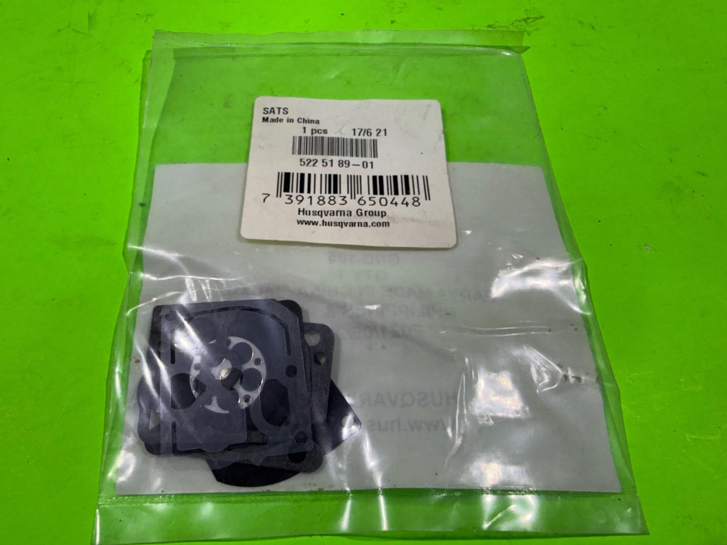 NEW Genuine OEM Husqvarna 522518901 Gasket Kit 555 556 560 562 572 Chainsaws0