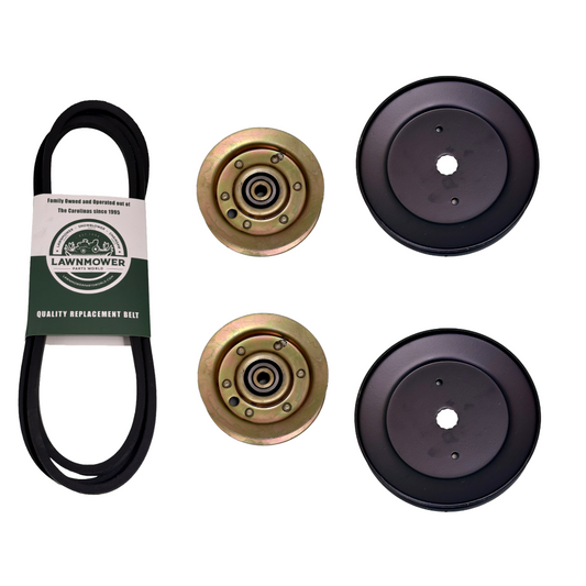 42" Deck Pulley & Belt Rebuild Kit Fits Craftsman LT1000 LT2000 Husqvarna
